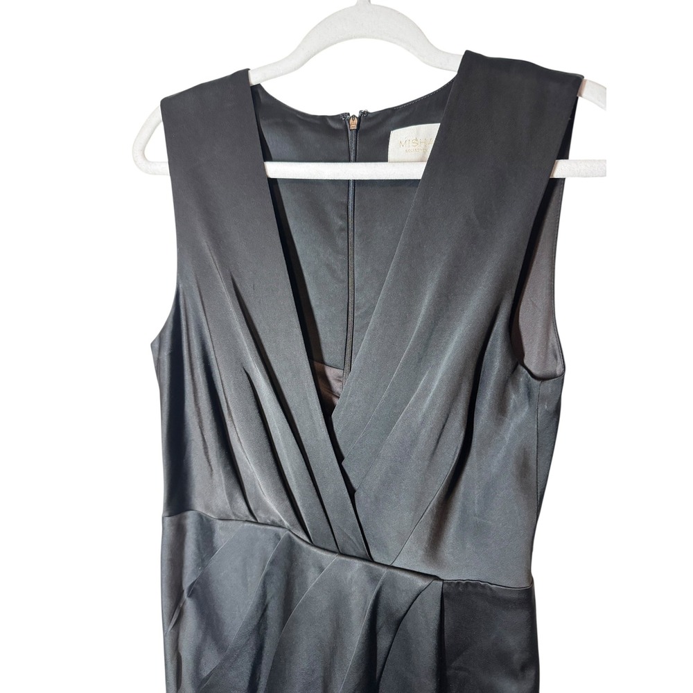 Misha Collection Kaela Pantsuit Black Sleeveless Jumpsuit *Missing Belt* 8 - Picture 3 of 9